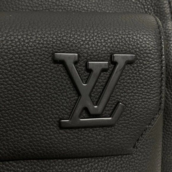 Auth LOUIS VUITTON Backpack NV M57079 Noir LV Aerogram - RFID : confirmed - Picture 12 of 16